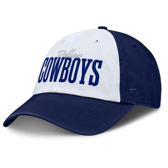 Women's Fanatics White/Navy Dallas Cowboys Fanzone Adjustable Hat