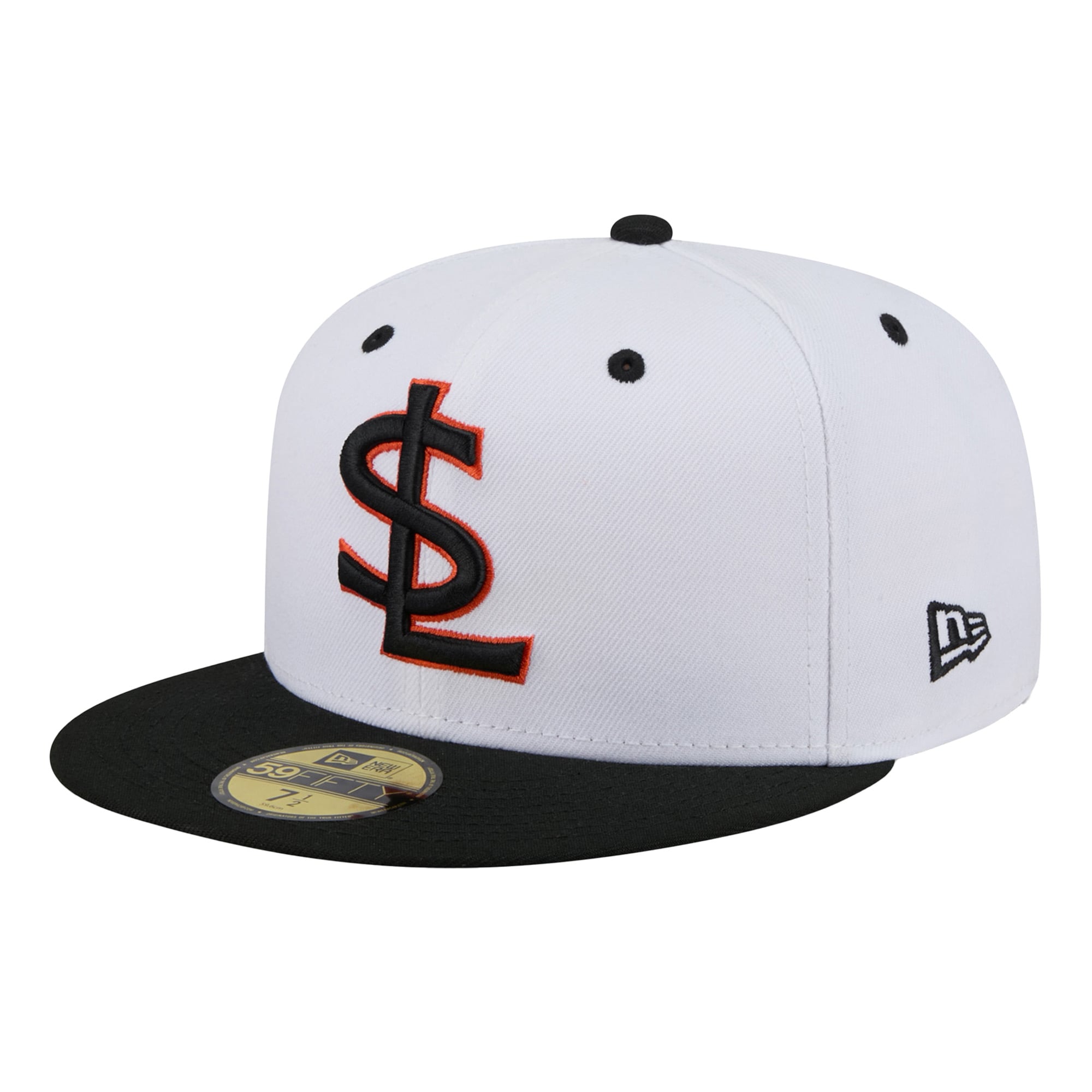 Men's New Era  White Salt Lake Bees Theme Nights 59FIFTY Fitted Hat