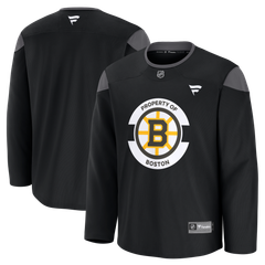 Men's Fanatics Black Boston Bruins Practice Jersey