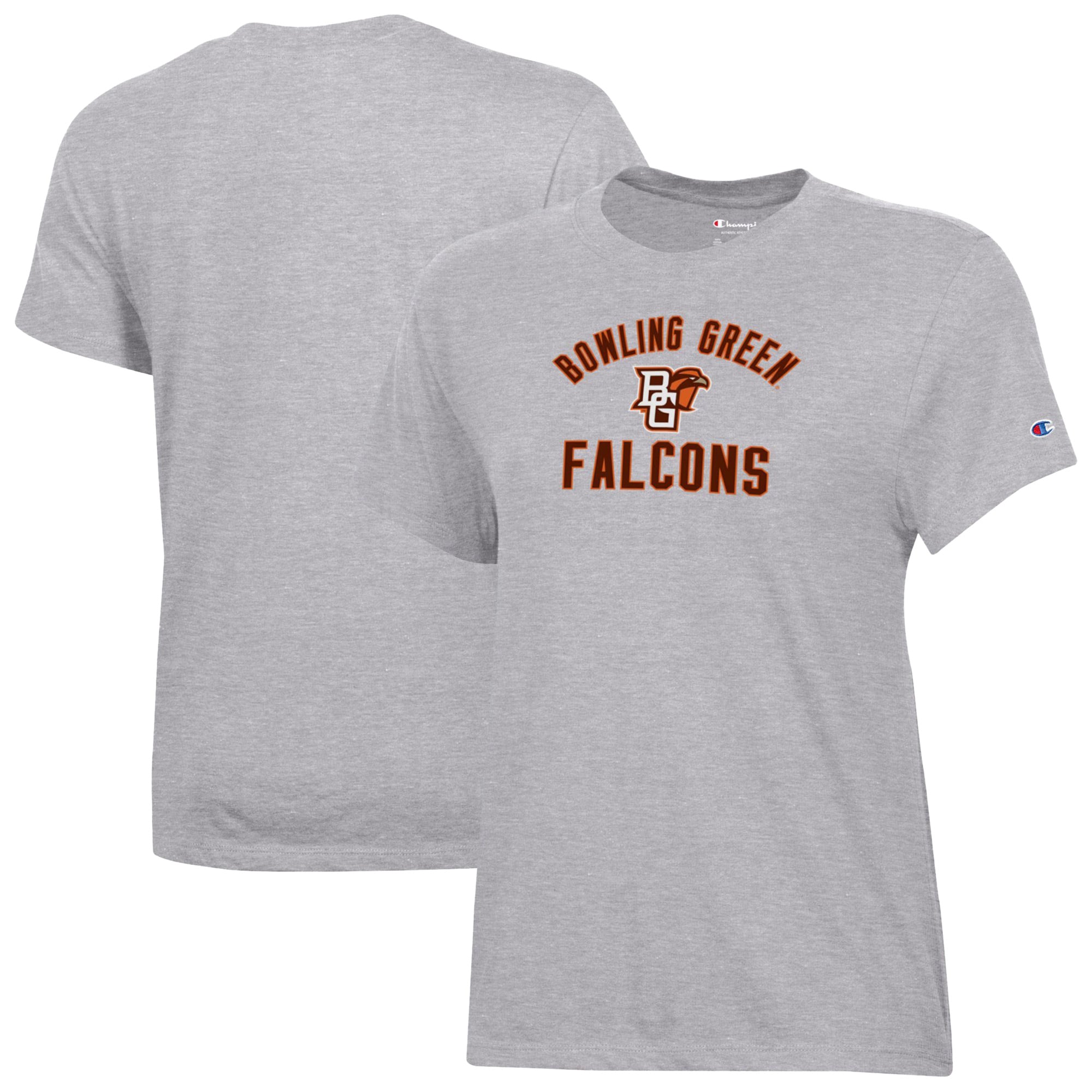 Women's Champion  Gray Bowling Green St. Falcons Core T-Shirt