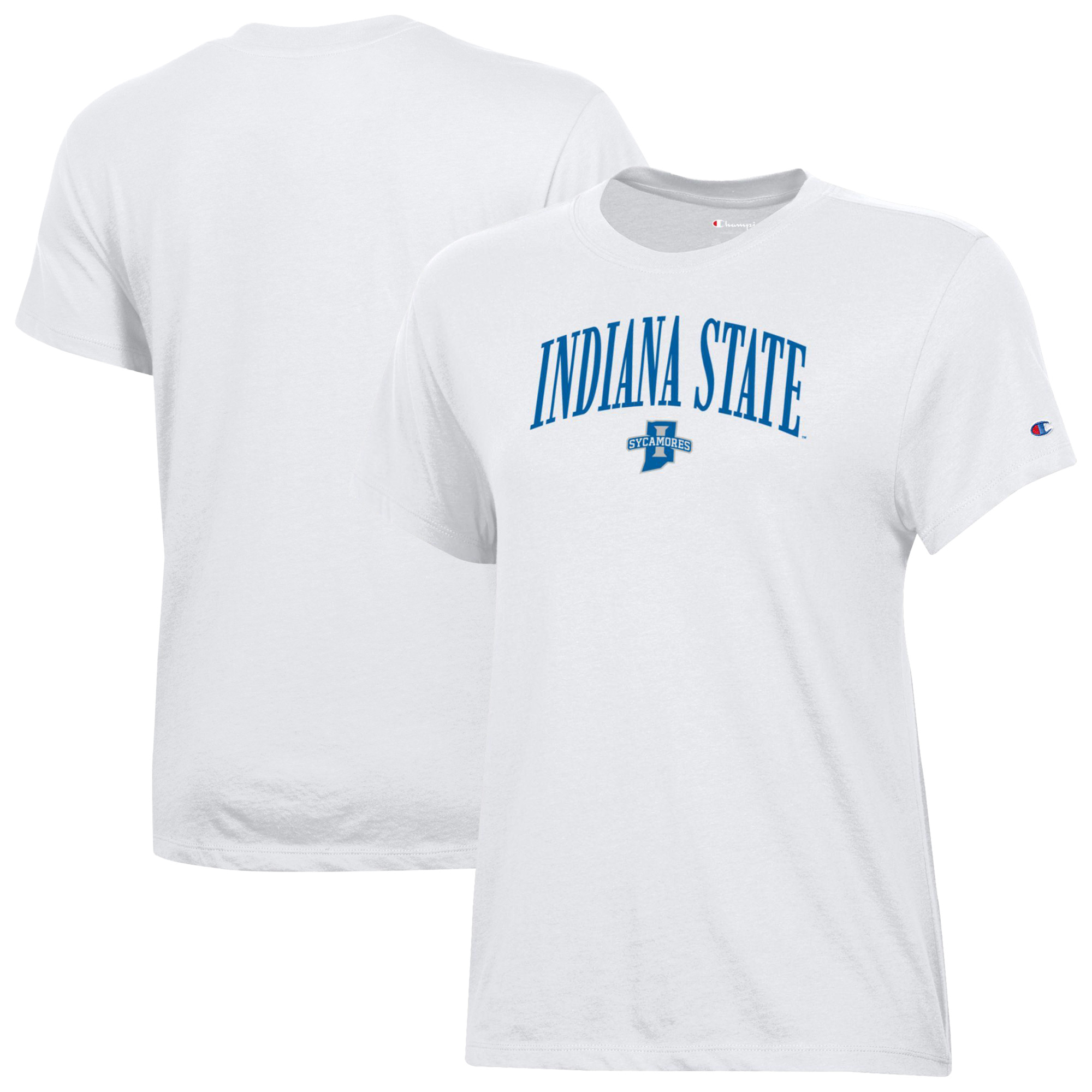 Women’s Champion White Indiana State Sycamores Core T-Shirt Women’s Champion White Indiana State Sycamores Core T-Shirt