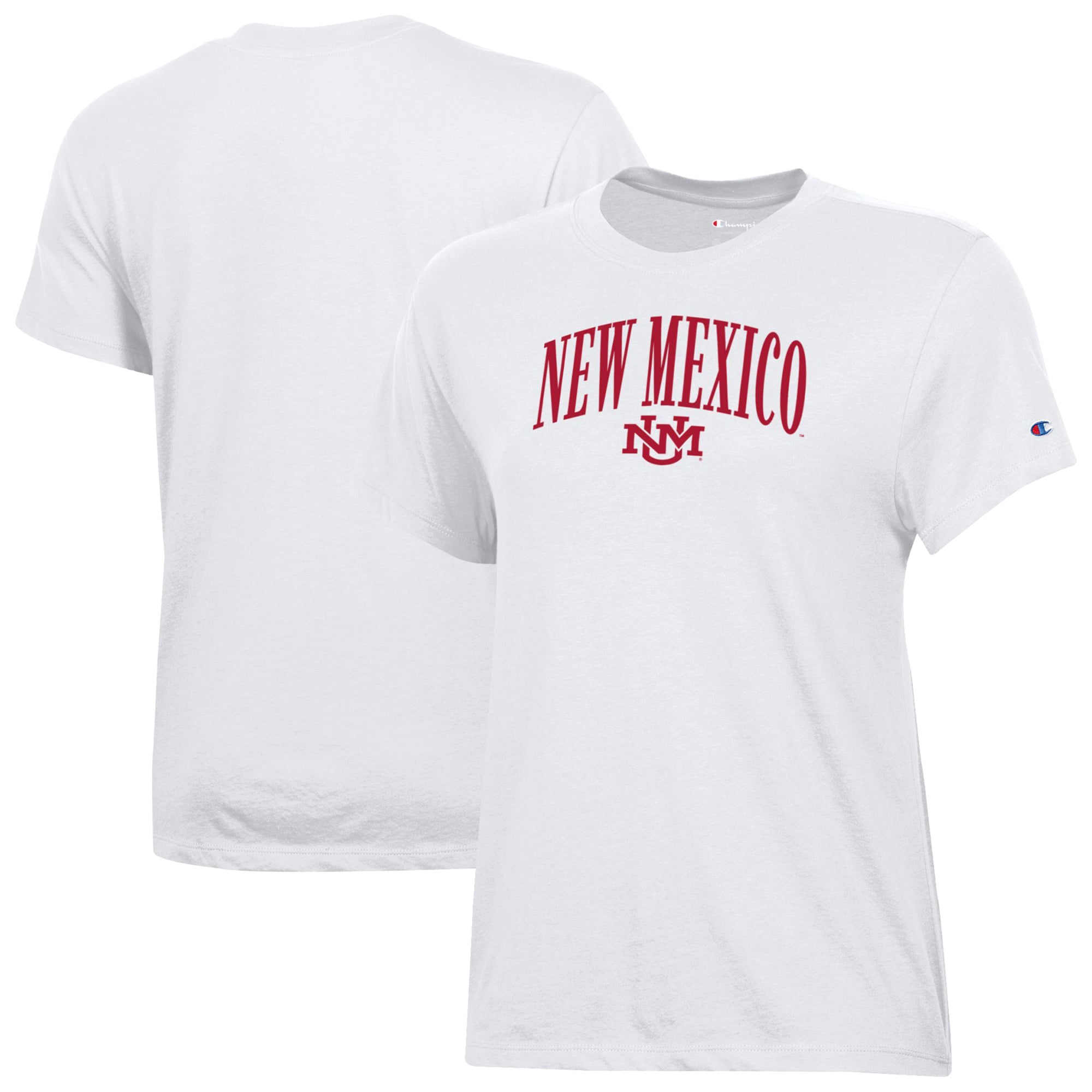 Women's Champion  White New Mexico Lobos Core T-Shirt