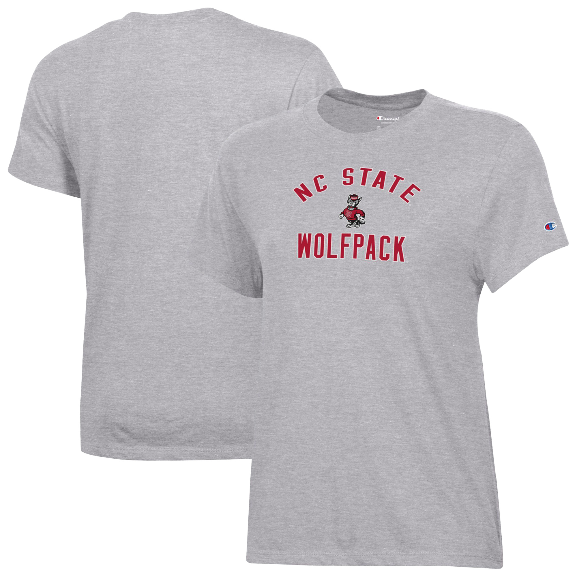 Women’s Champion Gray NC State Wolfpack Core T-Shirt Women’s Champion Gray NC State Wolfpack Core T-Shirt
