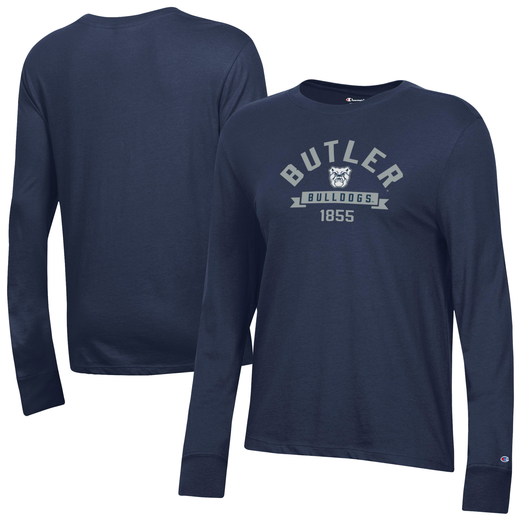 Women's Champion  Navy Butler Bulldogs Core Long Sleeve T-Shirt