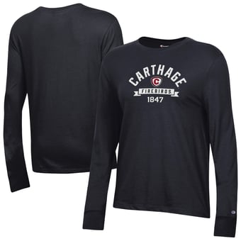 Women's Champion  Black Carthage Firebirds Core Long Sleeve T-Shirt