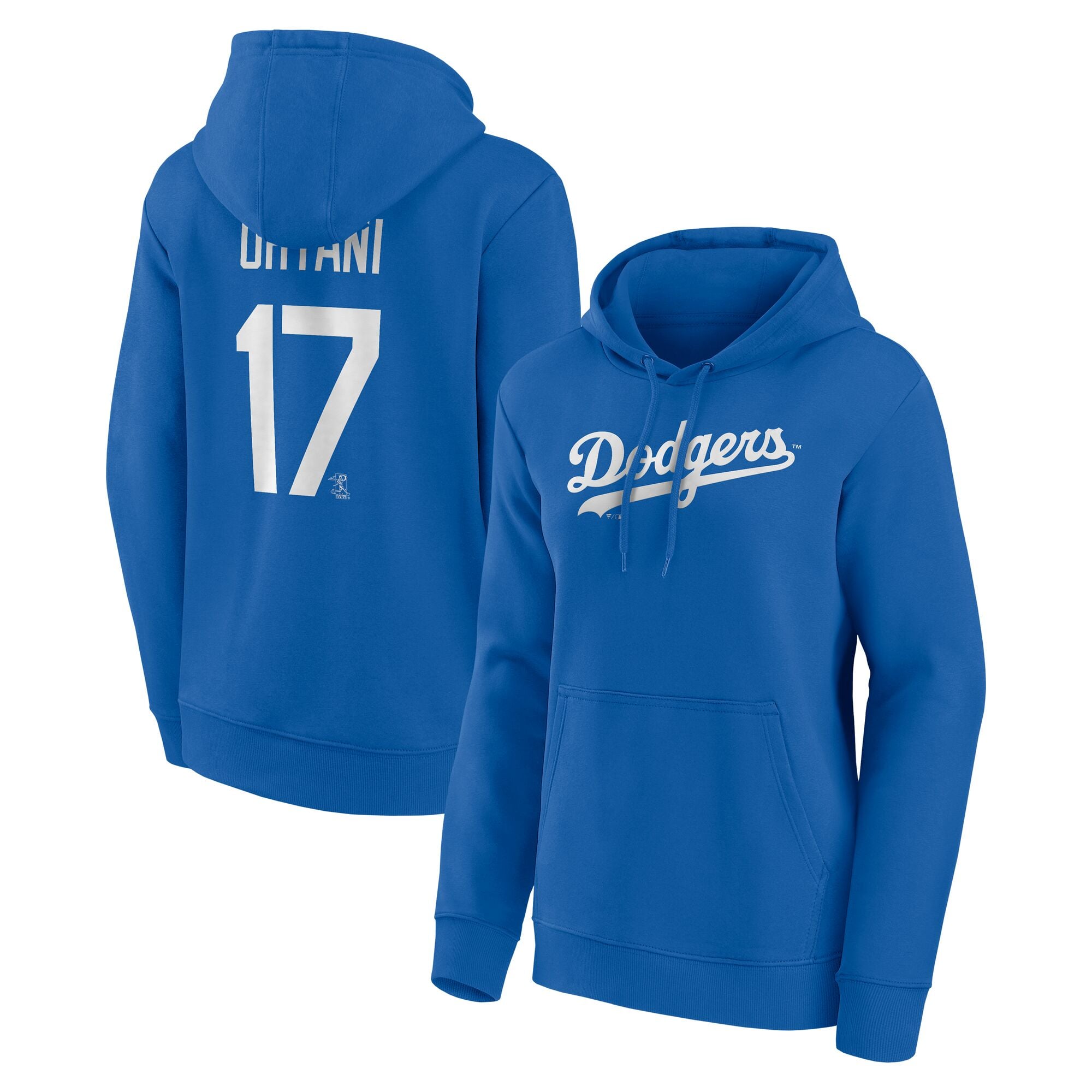 Felpa con cappuccio con nome e numero dei Los Angeles Dodgers - Shohei Ohtani 17 - Donna
