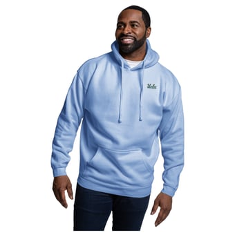 Men's League Collegiate Wear  Powder Blue UCLA Bruins Essentials 2.0 Fleece Pullover Hoodie