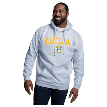 Men's League Collegiate Wear  Light Blue UCLA Bruins Essentials 2.0 Fleece Pullover Hoodie