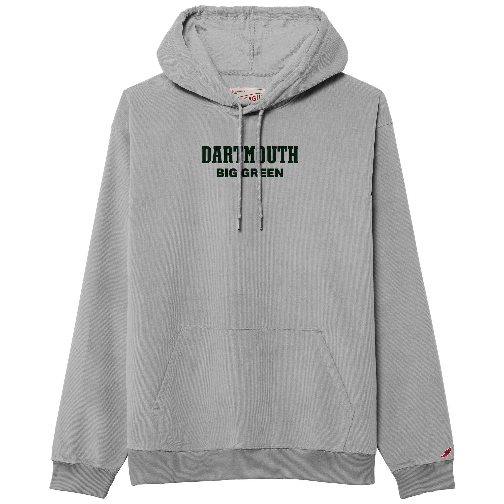 Men’s League Collegiate Wear Gray Dartmouth Big Green Stretch Cord Pullover Hoodie Men’s League Collegiate Wear Gray Dartmouth Big Green Stretch Cord Pullover Hoodie