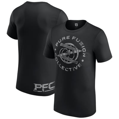 Men's Black Pure Fusion Collective Logo T-Shirt