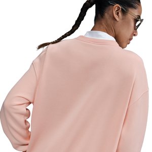 Sweat Oversize France Nike Phoenix Fleece - Corail – Femme, vue 3