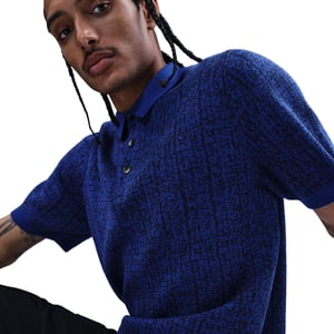 Polo France Nike Club Knit – Bleu, vue 4