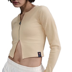 Cardigan France Nike - Vanille – Femme, vue 4