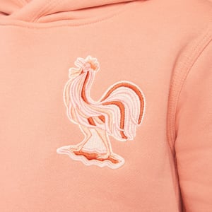 Sweat à capuche France Nike Club – Rose clair – Enfant, vue 5
