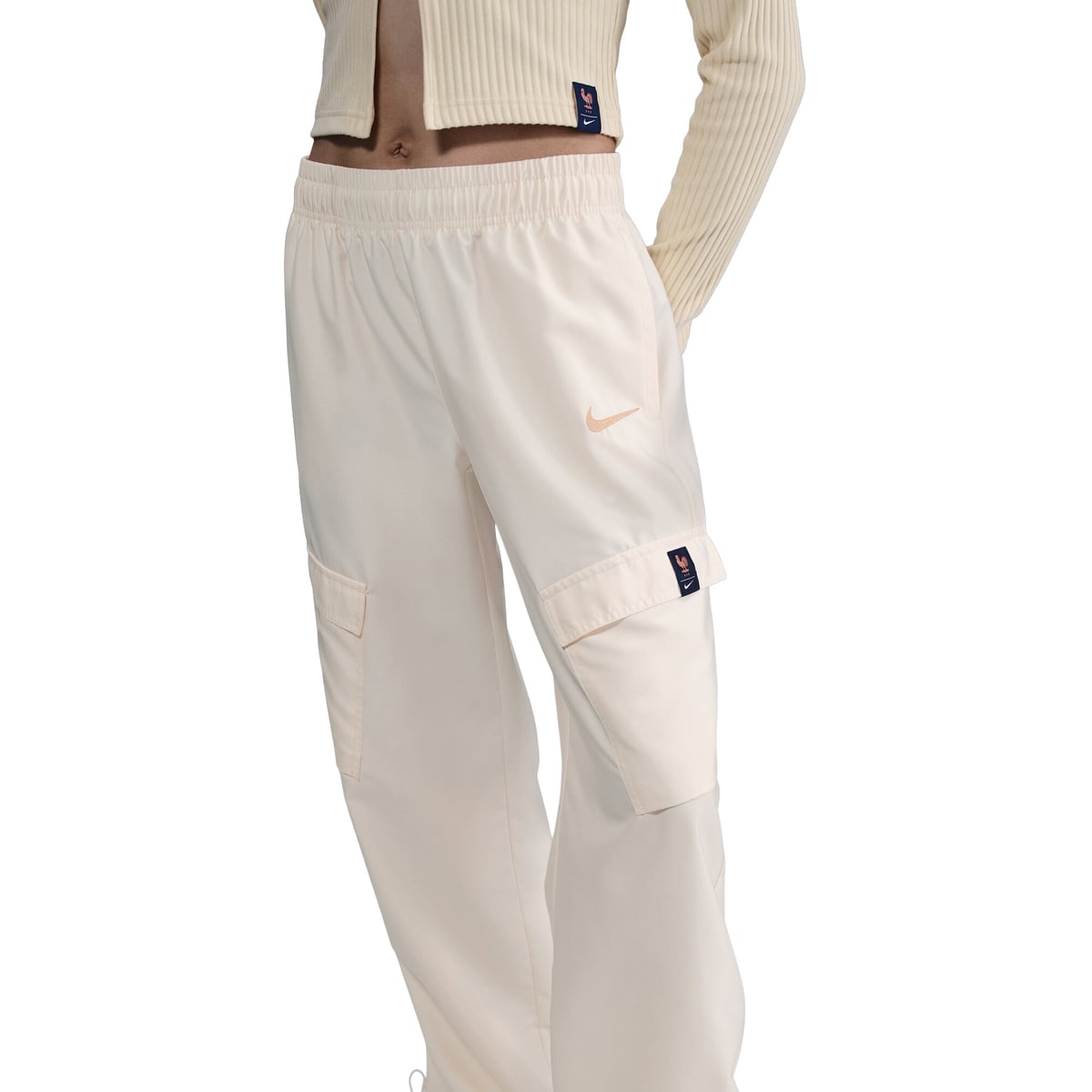 Pantalon Cargo France Nike - Ivoire– Femme