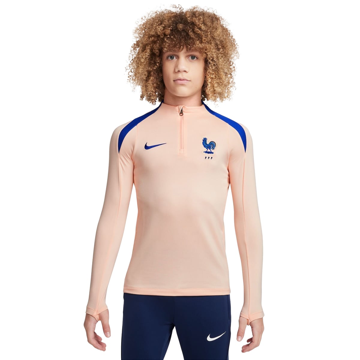 Haut France Nike Strike Drill - Corail – Enfant