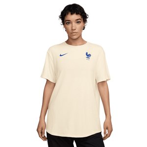 Haut d’entraînement France Nike coupe décontractée – Ivoire – Femme, vue 1