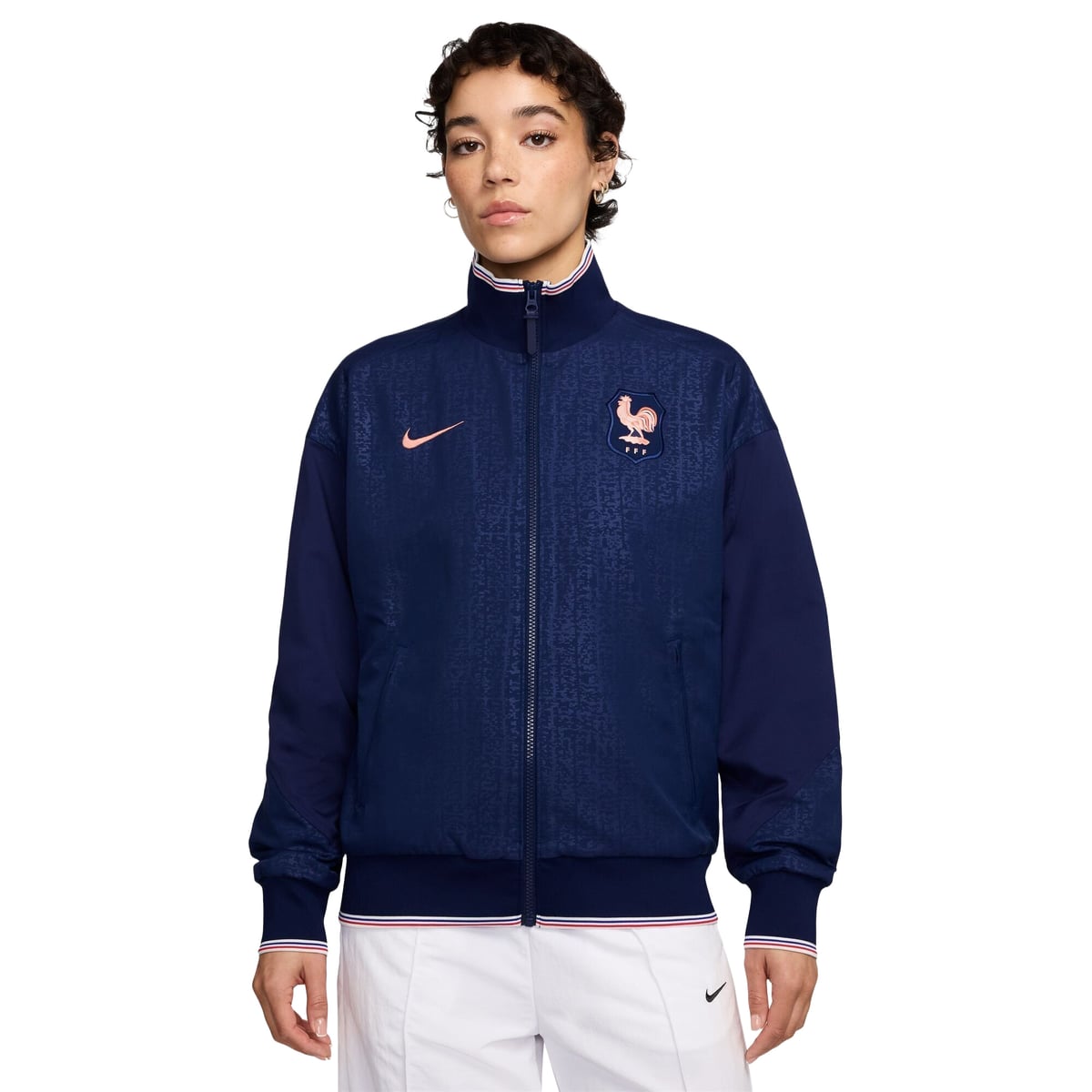 Veste France Nike Anthem – Bleu - Femme