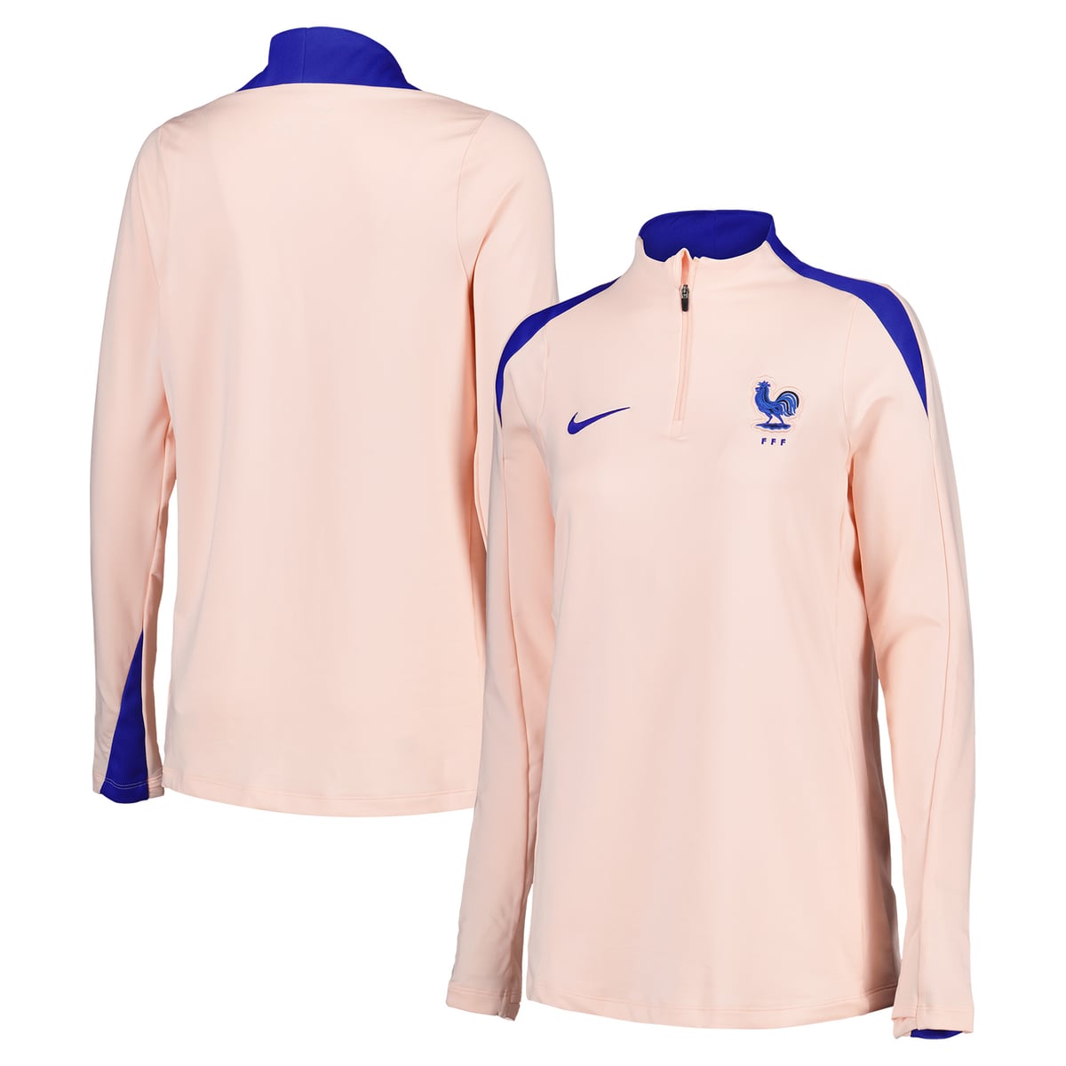 Haut d'entraînement Nike Strike Drill France - Corail - Femme