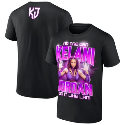 Men's Black Kelani Jordan No One Can Do It Like Lani T-Shirt