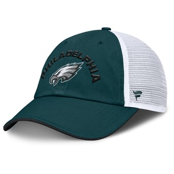 Men's Fanatics Midnight Green/White Philadelphia Eagles Reverse Trucker Adjustable Hat