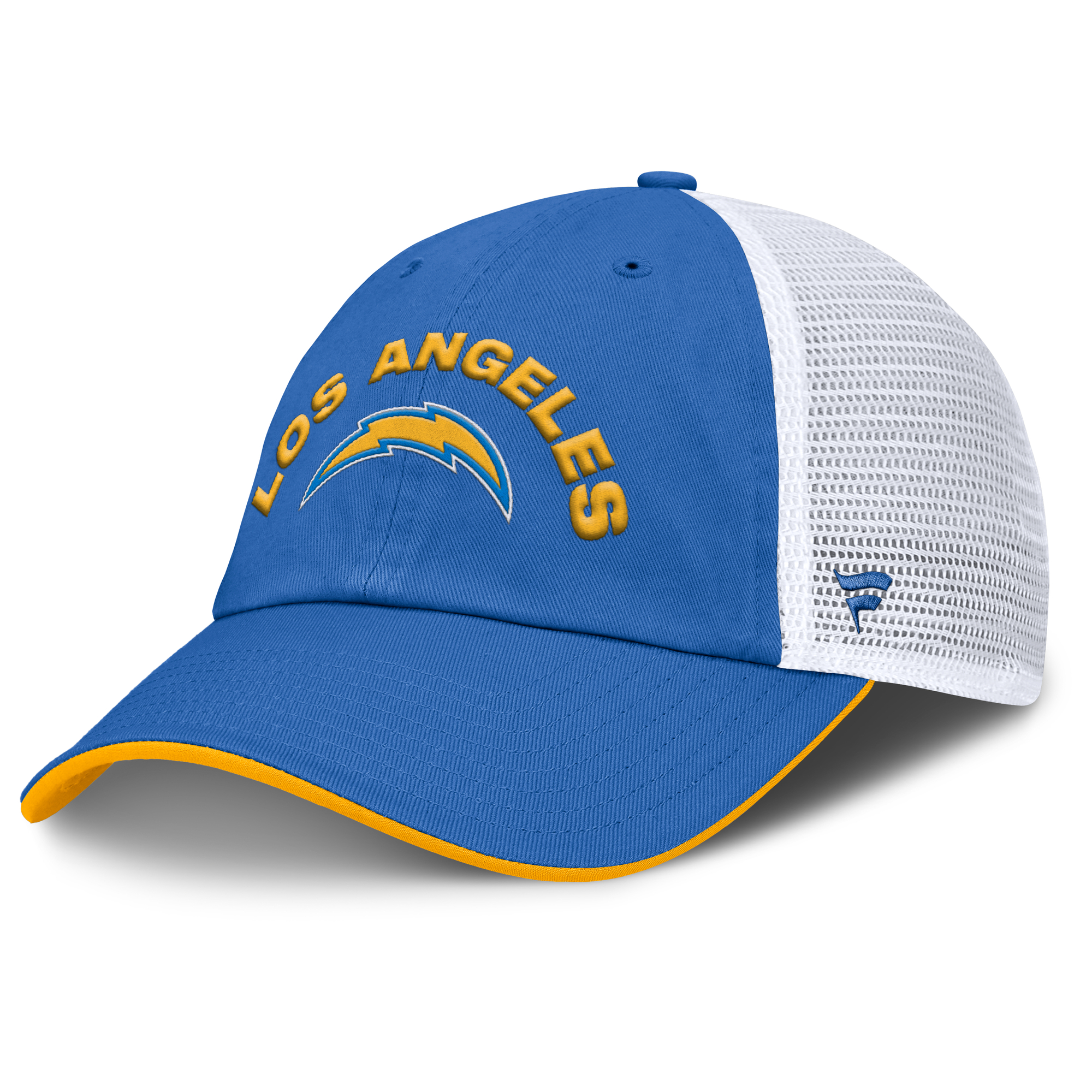 Men's Fanatics Powder Blue/White Los Angeles Chargers Reverse Trucker Adjustable Hat