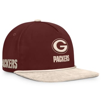 Men's Fanatics  Brown Green Bay Packers NFL Reminisce Golfer Adjustable Hat