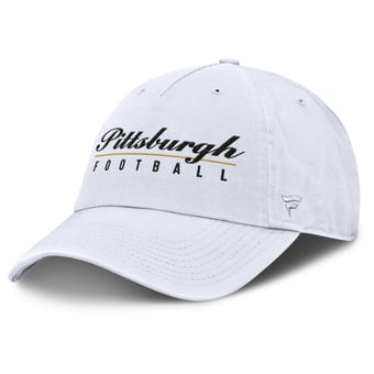 Women's Fanatics White Pittsburgh Steelers Harmony Adjustable Hat