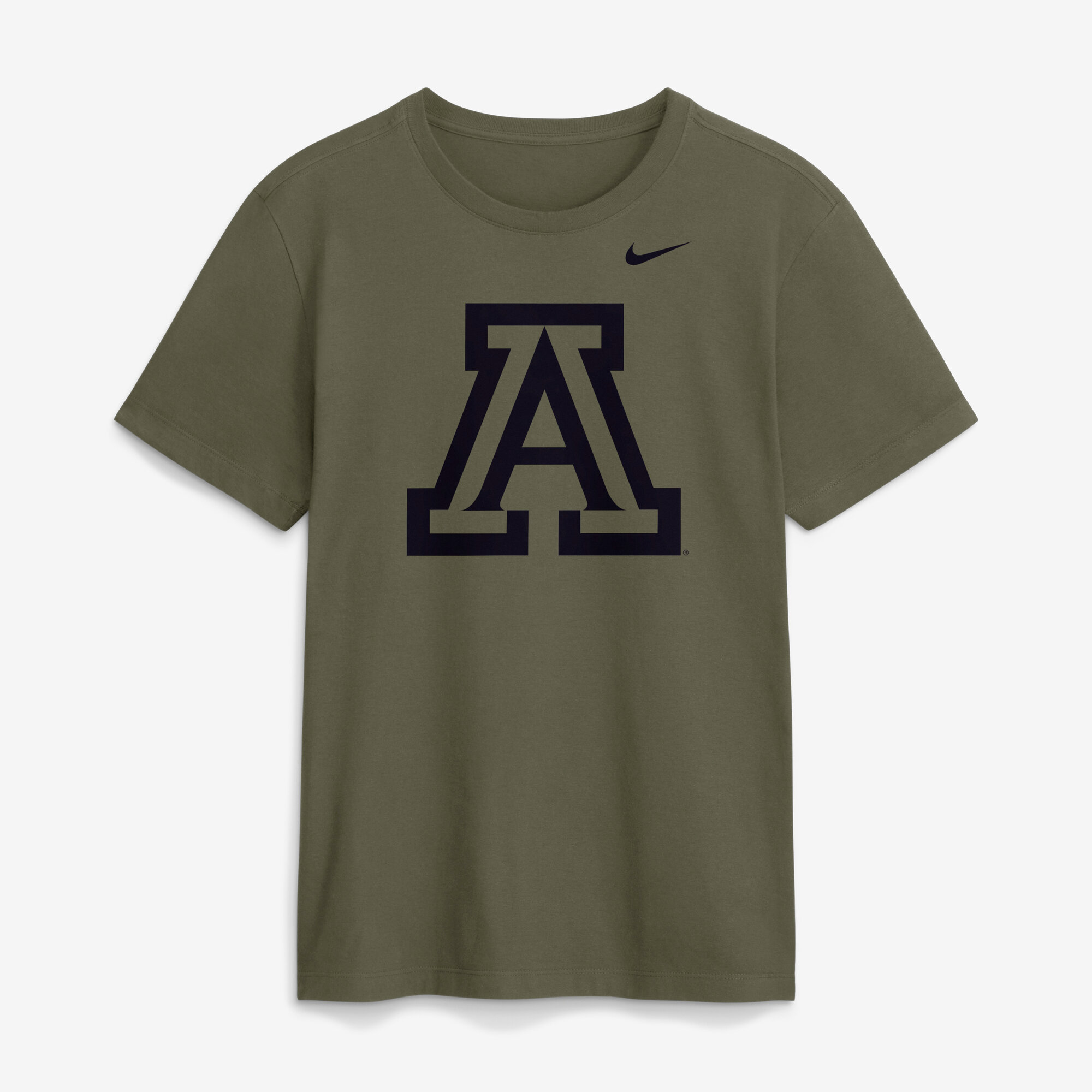 Men's Nike Olive Arizona Wildcats Primetime Logo Dri-FIT T-Shirt
