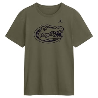 Men's Jordan Brand Olive Florida Gators Primetime Logo Dri-FIT T-Shirt