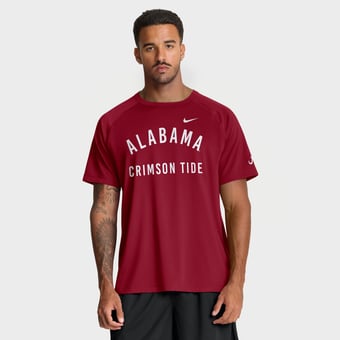 Men's Nike Crimson Alabama Crimson Tide Premium Performance Ready Raglan Dri-FIT T-Shirt