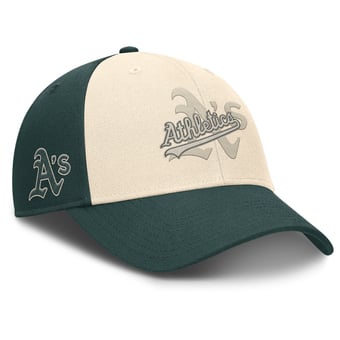Men's Nike Green/Natural Athletics Statement Club Performance Adjustable Hat