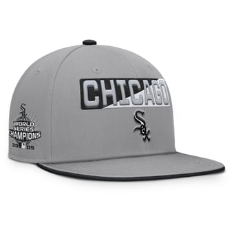Men's Fanatics Gray Chicago White Sox Punchout Snapback Hat