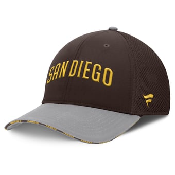 Men's Fanatics Brown/Gray San Diego Padres Pennant Flex Hat