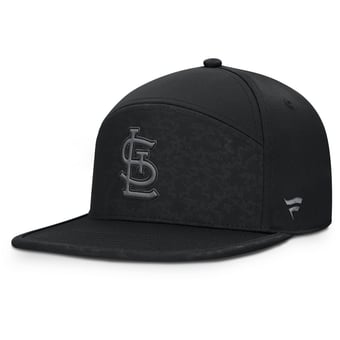 Men's Fanatics Black St. Louis Cardinals Platoon Snapback Hat