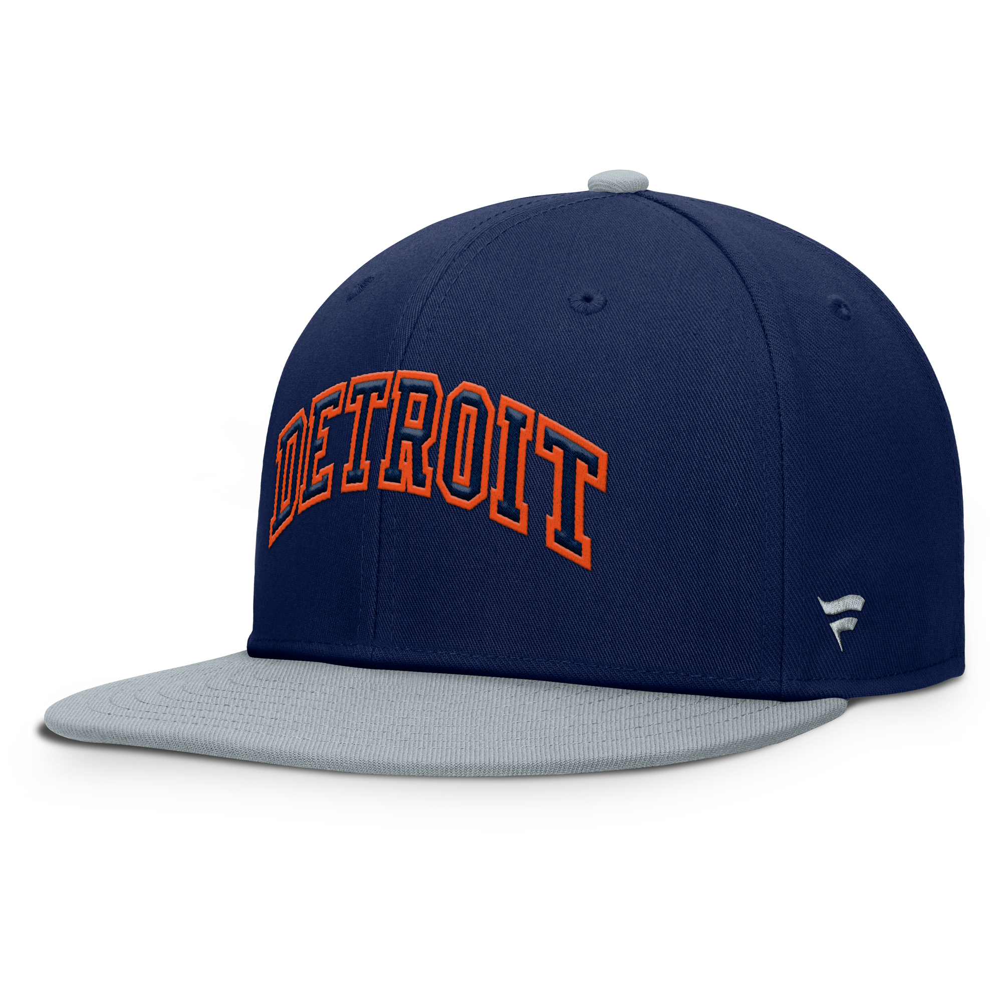 Men's Fanatics Navy/Gray Detroit Tigers Yard Fitted Hat