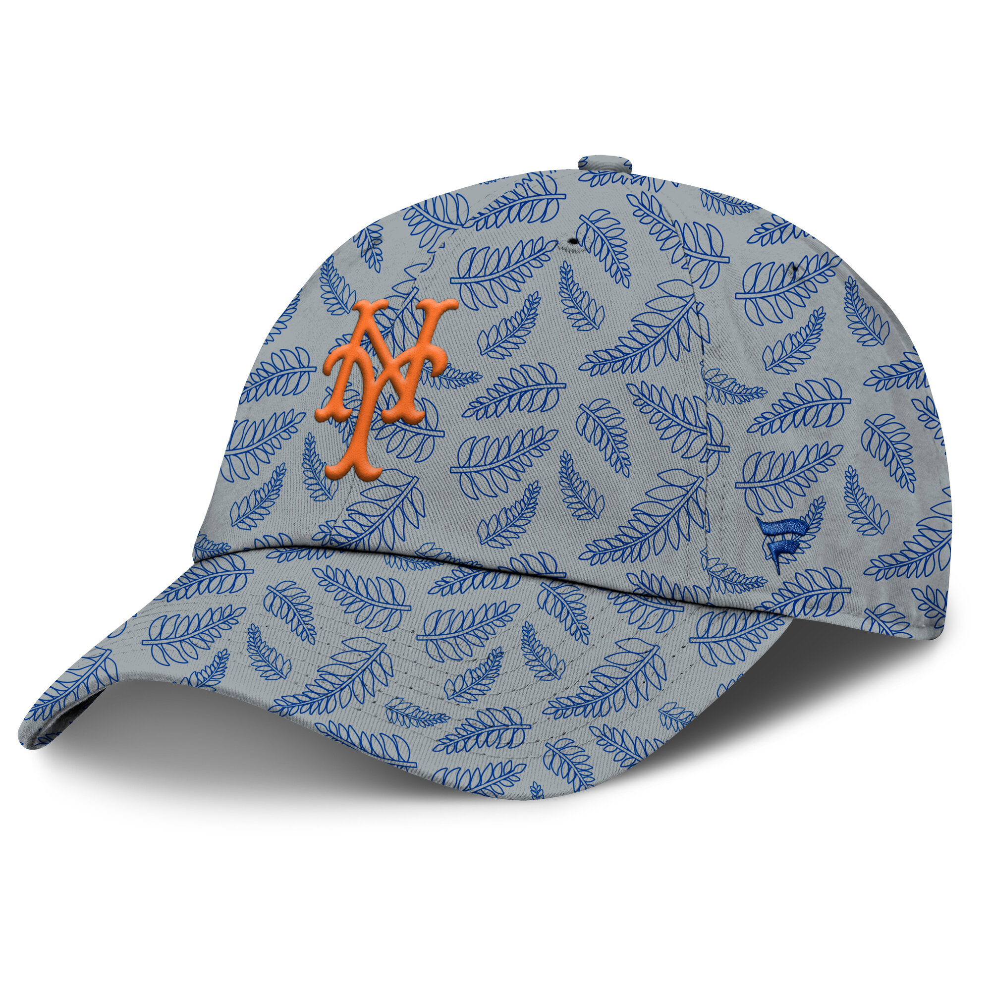 Women's Fanatics  Gray New York Mets Cooperstown Collection Shift Adjustable Hat