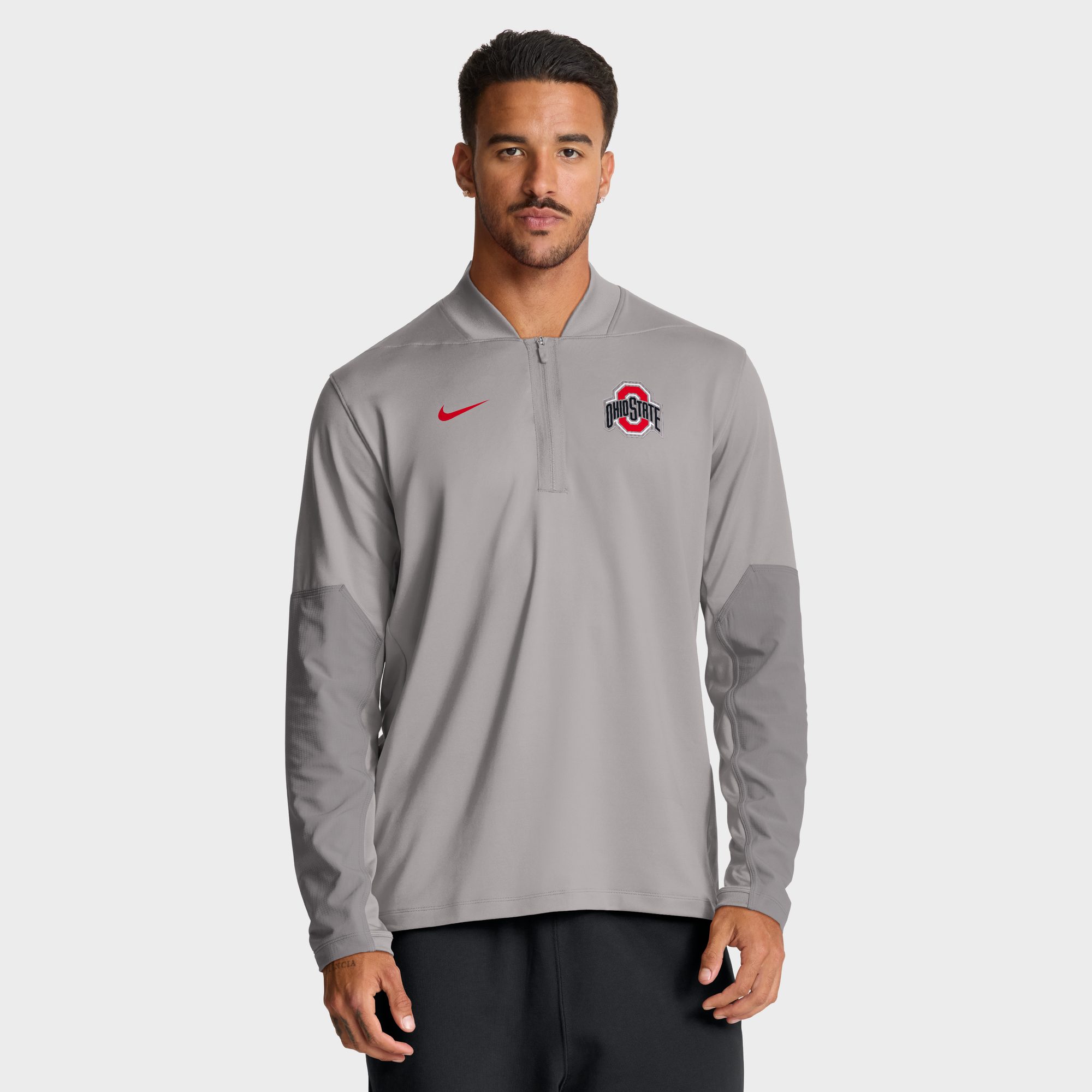 Men's Nike Ohio State Buckeyes One Goal Performance Half-Zip Pullover