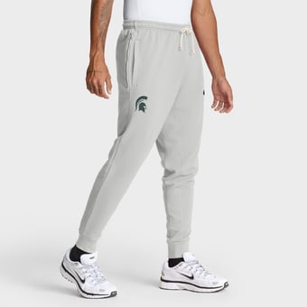 Men's Nike Michigan State Spartans Sideline Standard Issue Dri-FIT Taper Pants