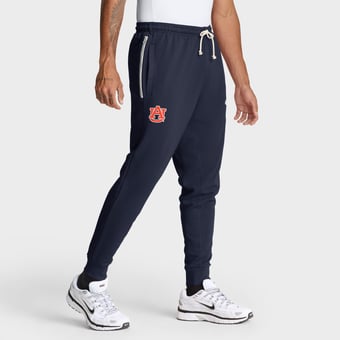 Men's Nike Navy Auburn Tigers Sideline Standard Issue Dri-FIT Taper Pants