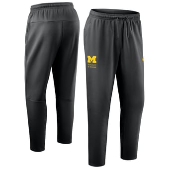 Men's Nike Black Michigan Wolverines Primary Dri-FIT Taper Pants