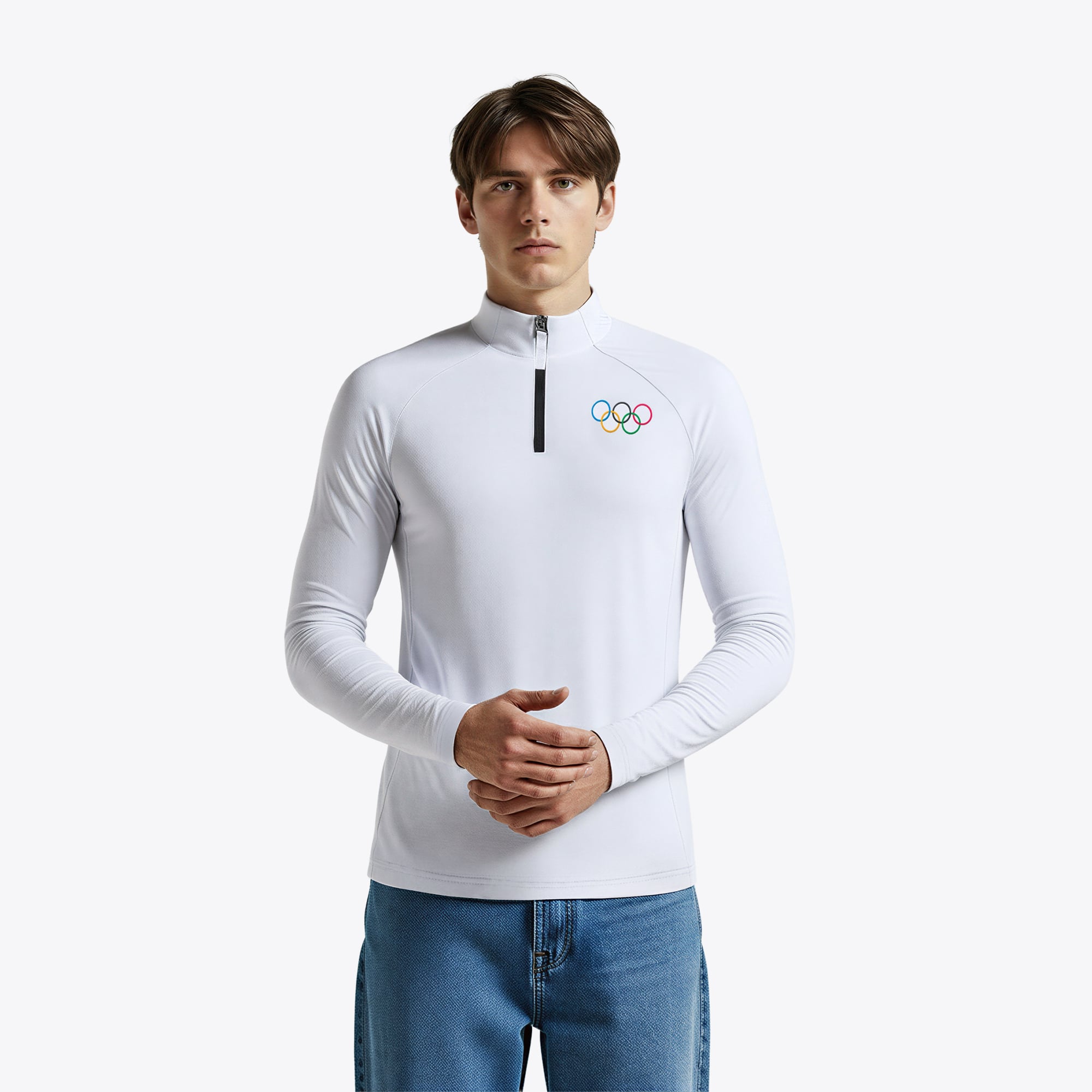 Strato intermedio tecnico della collezione Olympic: bianco