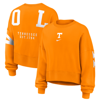 Women's Nike Tennessee Orange Tennessee Volunteers Oversized Phoenix Pullover Sweatshirt