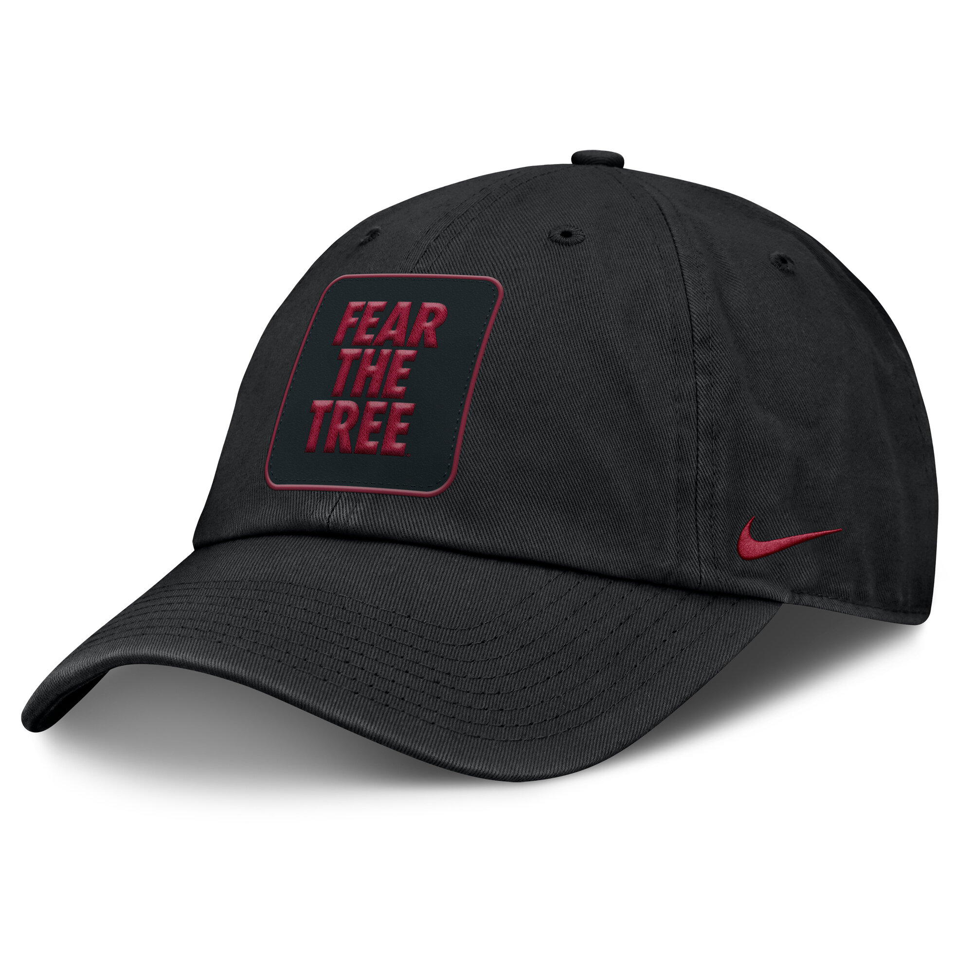 Men's Nike Black Stanford Cardinal Local Club Adjustable Hat
