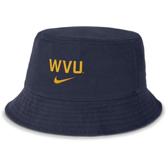 Men's Nike Navy West Virginia Mountaineers Apex Primetime Bucket Hat