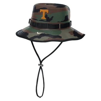 Men's Nike Camo Tennessee Volunteers 2025 Military Appreciation Boonie Dri-FIT Bucket Hat