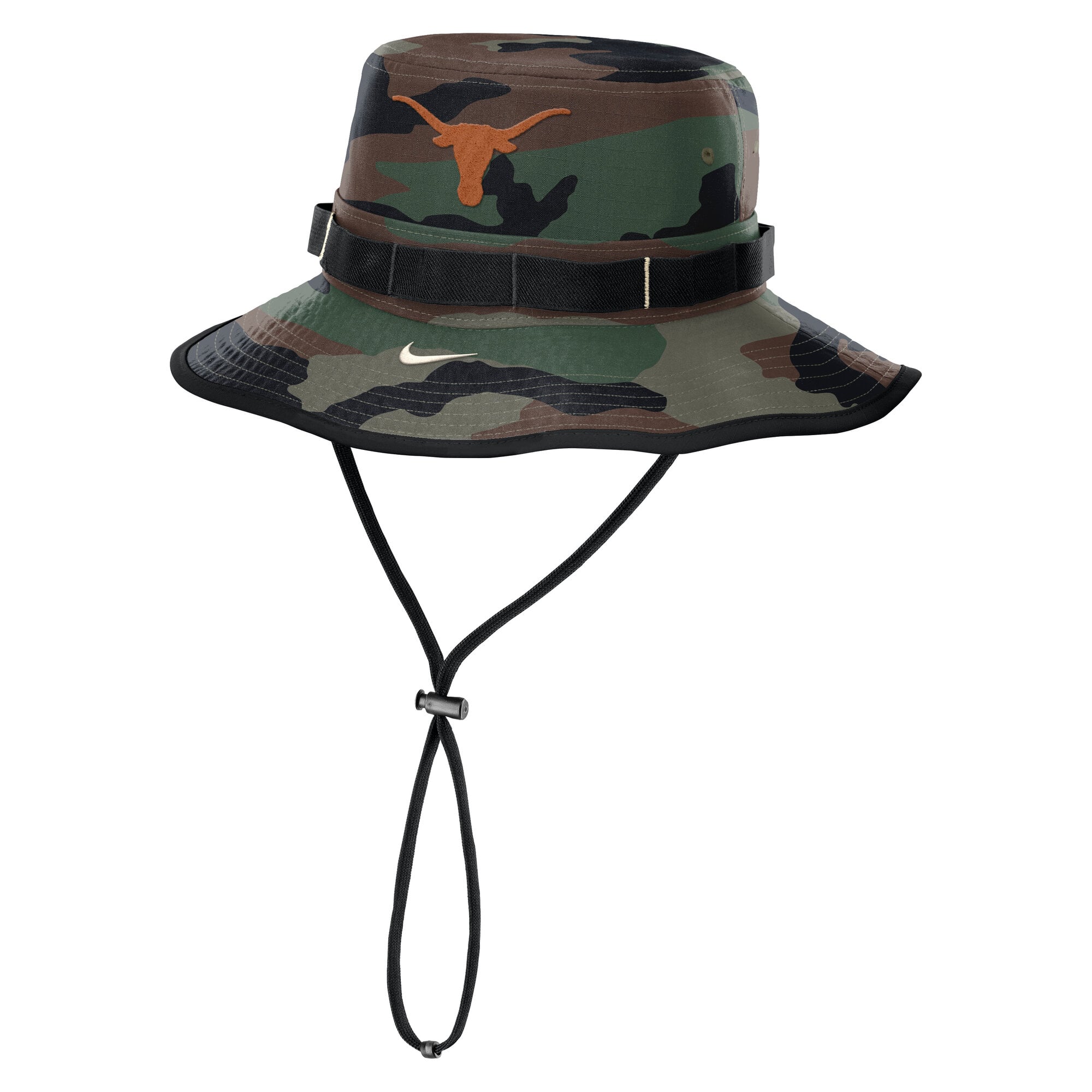 Men's Nike Camo Texas Longhorns 2025 Military Appreciation Boonie Dri-FIT Bucket Hat