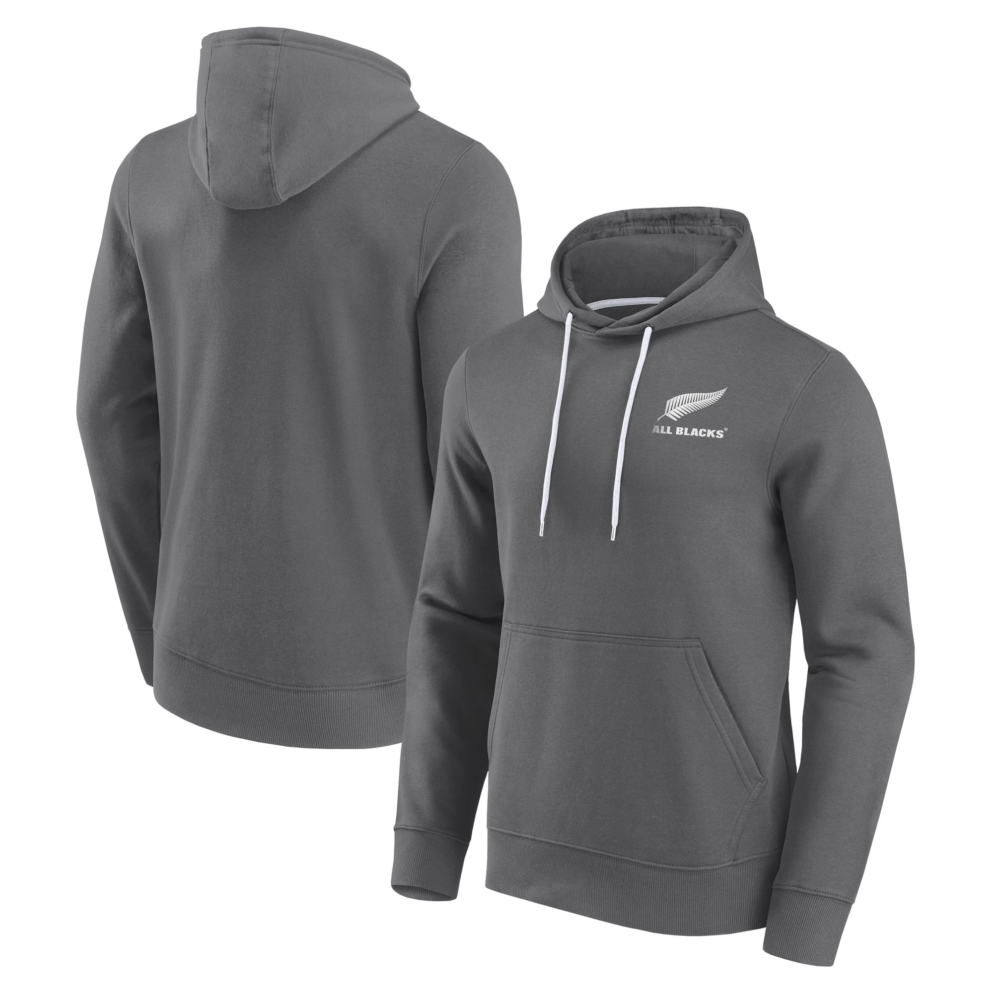 Felpa con cappuccio All Blacks Essentials Overhead - Grigio