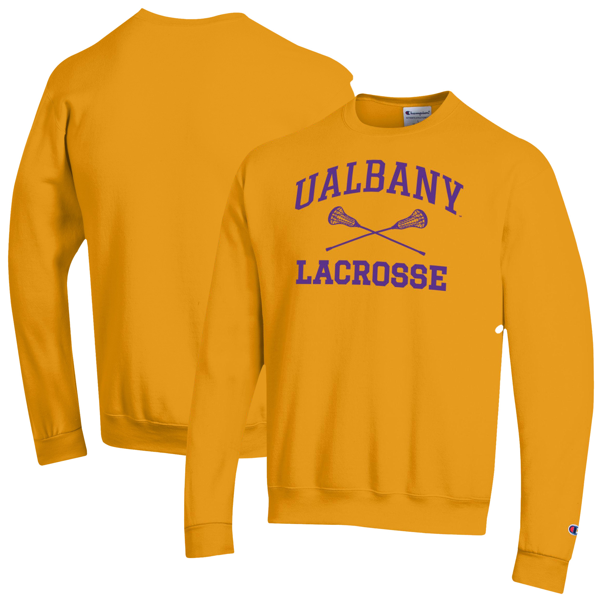 Men’s Champion Gold UAlbany Great Danes Lacrosse Icon Pullover Sweatshirt Men’s Champion Gold UAlbany Great Danes Lacrosse Icon Pullover Sweatshirt