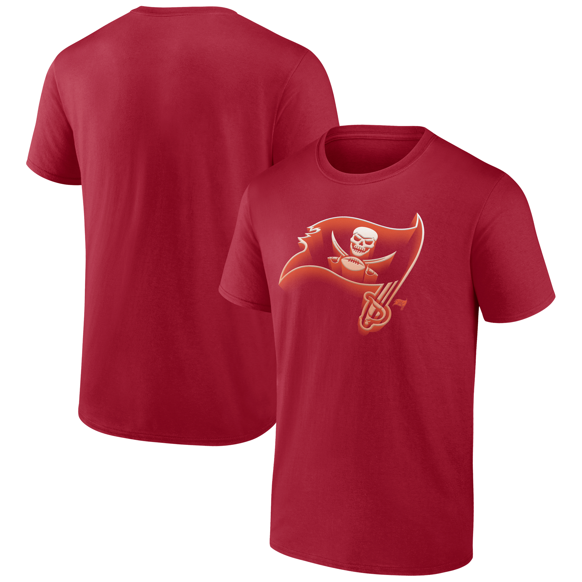 Fanatics Mto Label Men's Red Tampa Bay Buccaneers Chrome Dimension T-Shirt - Red